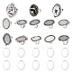 Sunnyclue набор для изготовления колец на палец с пустым куполом своими руками(DIY-SC0022-19)-2