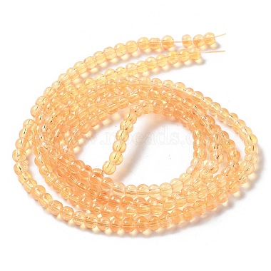 Chapelets de perles en verre transparent drawbench(GLAD-Q012-4mm-08)-4