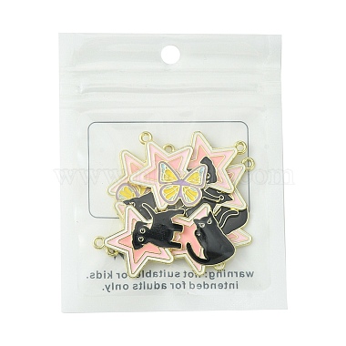 8pcs 4 styles pendentifs en alliage émaillé(FIND-FS0001-91)-6