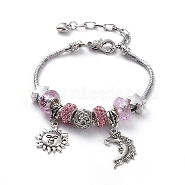 Pink Rhinestone Bracelets
