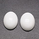 Oval Opaque Glass Cabochons(G-K020-40x30mm-12)-1