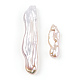 Natural Baroque Pearl Keshi Pearl Beads(PEAR-S020-E03-1)-2