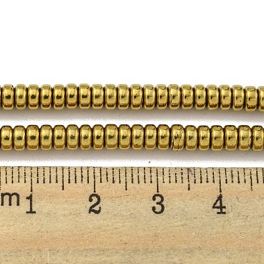 Electroplated Synthetic Non-magnetic Hematite Beads Strands(G-K361-A04-02)-4