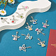 36Pcs 12 Colors Alloy Angel Pendant Decorations(FIND-TA0001-92)-5