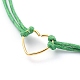 Bracelets réglables en cordon de coton ciré(X-BJEW-JB05064)-4