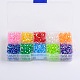 Ten Color Boxed Eco-Friendly AB Color Plated Transparent Acrylic Beads(MACR-X0019-4mm-01)-1