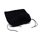 Rectangle Black Velvet Pouches(TP-WH0011-01)-2