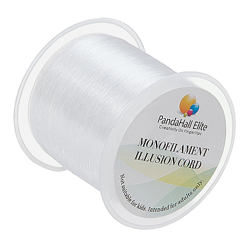Nylon Wire, Clear, 0.2mm, about 130m/roll