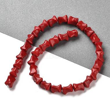 Synthetic Howlite Beads Strands(TURQ-F018-10)-4