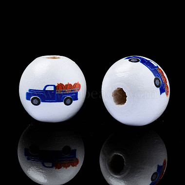 Autumn Theme Printed Natural Wood Beads(WOOD-S057-093)-3