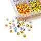 130 g 10 couleurs opaques de style suintent des perles de rocaille en verre(SEED-YW0002-42)-2