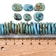 Graduated Synthetic Turquoise Beads Strands(G-A237-01D)-4