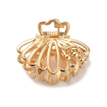 Alloy Claw Hair Clips, Hair Accessories for Women Girls, Golden, Shell Shape, 21.5x25x18mm