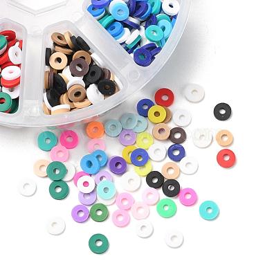 1200Pcs 8 Colors Handmade Polymer Clay Beads(CLAY-YW0001-15B)-5