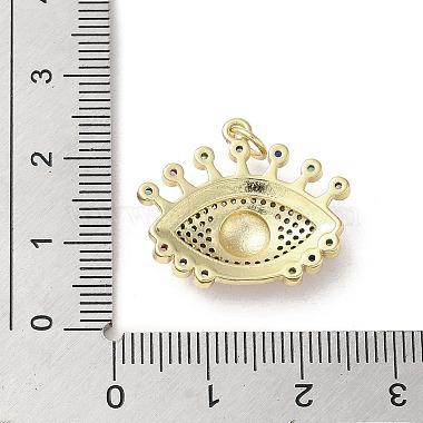 micro cuivres ouvrent pendentifs de zircons(KK-E092-09G-03)-3