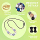 DIY Beaded Keychain Bracelet Making Kit(DIY-TA0004-23)-22
