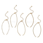 304 Stainless Link Chain Bracelet Making, Golden, 6.50~6.69 inch(16.5~17cm)(AJEW-JB01497-02)