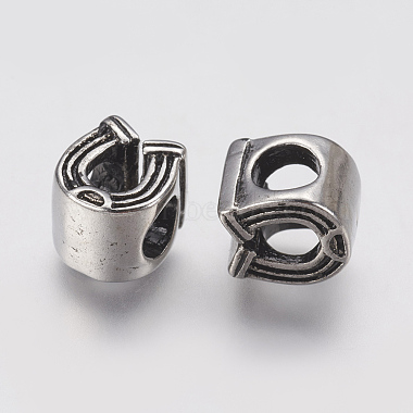 10mm Horse Stainless Steel Beads