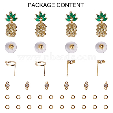 SUNNYCLUE DIY Earring Making(DIY-SC0004-08G)-2