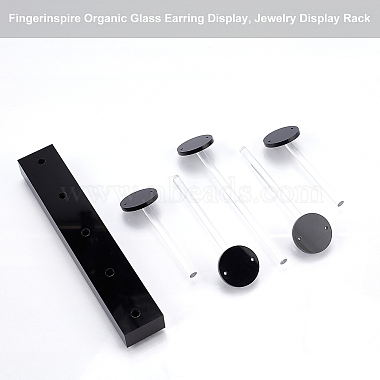 витрина для сережек Fingerinspire из органического стекла(EDIS-FG0001-19B)-5