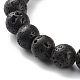 Round Natural Mixed Gemstone Beads Stretch Bracelet(BJEW-JB06966)-8