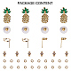 SUNNYCLUE DIY Earring Making(DIY-SC0004-08G)-2