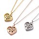 304 Stainless Steel Pendant Necklaces(NJEW-I240-07)-1