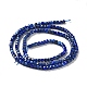 naturelles lapis-lazuli brins de perles(G-J400-A04-02)-3