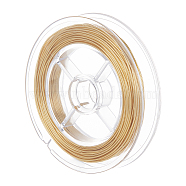 Copper Wire for Jewelry Craft Making, Golden, 20 Gauge, 0.8mm, about 39.37 Feet(12m)/Roll(CWIR-WH0016-04)