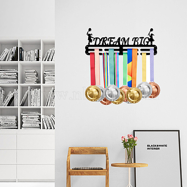 Sports Theme Iron Medal Hanger Holder Display Wall Rack(ODIS-WH0021-584)-6