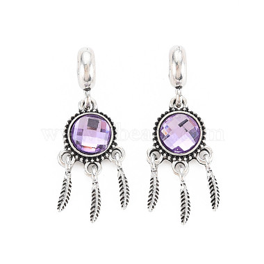 Plum Others Alloy Dangle Charms