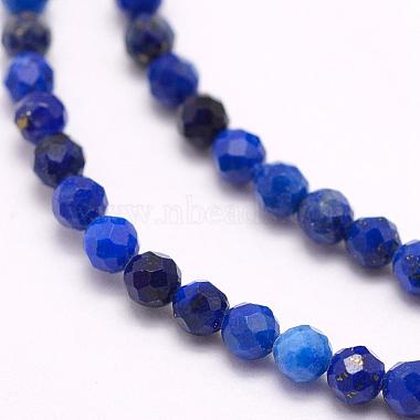 Chapelets de perles en lapis-lazuli naturel(G-F509-14-4mm)-3