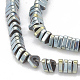 Electroplate Non-magnetic Synthetic Hematite Beads Strands(G-N0318-08B)-2