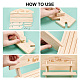 DIY 2 Tier Stair Style Wooden Plant Stand Kit(ODIS-WH0299-11B)-5
