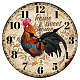 MDF Printed Wall Clock(HJEW-WH0058-002)-1