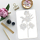 Plastic Drawing Painting Stencils Templates(DIY-WH0396-429)-3