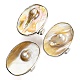 Freshwater Shell with Pearl Adjustable Finger Rings for Girl Women(AJEW-Z010-03D-P)-1