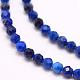 Chapelets de perles en lapis-lazuli naturel(G-F509-14-4mm)-3