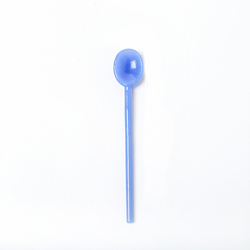 Glass Spoon, Mixing Spoon, Royal Blue, 151x26mm