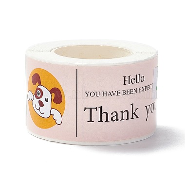Thank You Stickers Roll(DIY-O021-05)-2