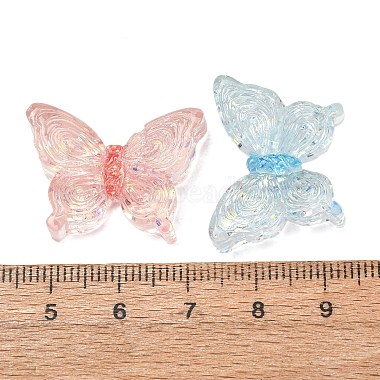 Transparent Resin & Paillette Cabochons(RE-CBA4416-04)-3
