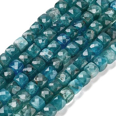 Cube Apatite Beads