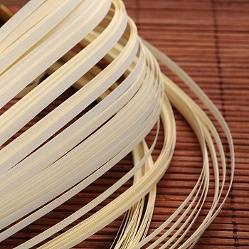 Quilling Paper Strips, Antique White, 390x3mm, about 120strips/bag