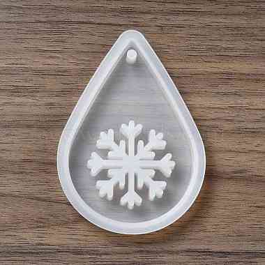 DIY Christmas Snowflake Pendant Silicone Molds(X-DIY-G056-A02)-2