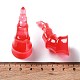 Halloween 3D Devil Horns Transparent Resin Cabochons(RESI-F051-C03)-3