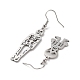 Boucles d'oreilles pendantes en acier inoxydable anti-ternissement 304(EJEW-P271-07P)-2