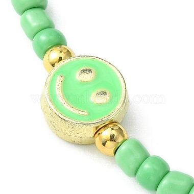 5Pcs 5 Colors Glass Seed Beads Beaded Stretch Bracelets Sets(BJEW-TA00322)-3