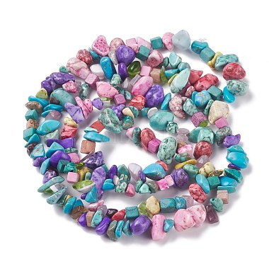 Synthetic Turquoise Beads Strands(G-P332-24C)-2