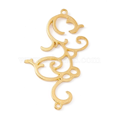 Antique Style Auspicious Clouds Alloy Connector Charms(FIND-G016-03G)-3