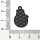 Halloween Theme Alloy Enamel Pendants(FIND-Q102-01C)-3